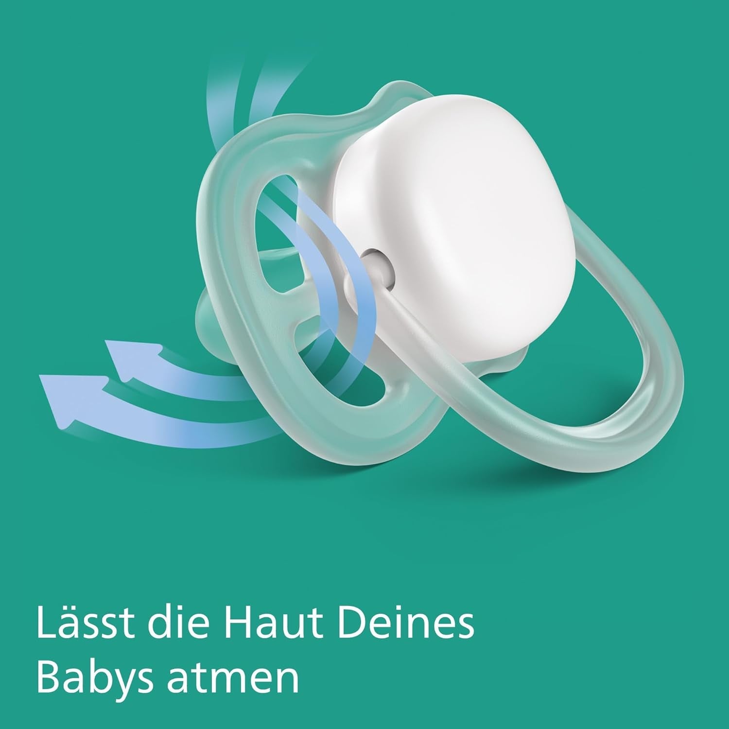 Suzete Philips AVENT ultra air - pachet de 4 suzete fără BPA, respirabile, pentru bebeluși între 0 și 6 luni, inclusiv cutie de transport și sterilizare, culoare soare/curcubeu (model SCF085/65)
