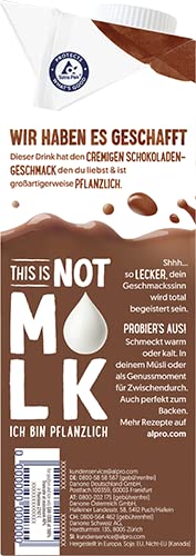 Alpro Sojadrink, Vanillegeschmack, Pflanzlicher Drink, Vegan, Laktosefrei, Glutenfrei, UHT, 15x250ml, 15er Pack