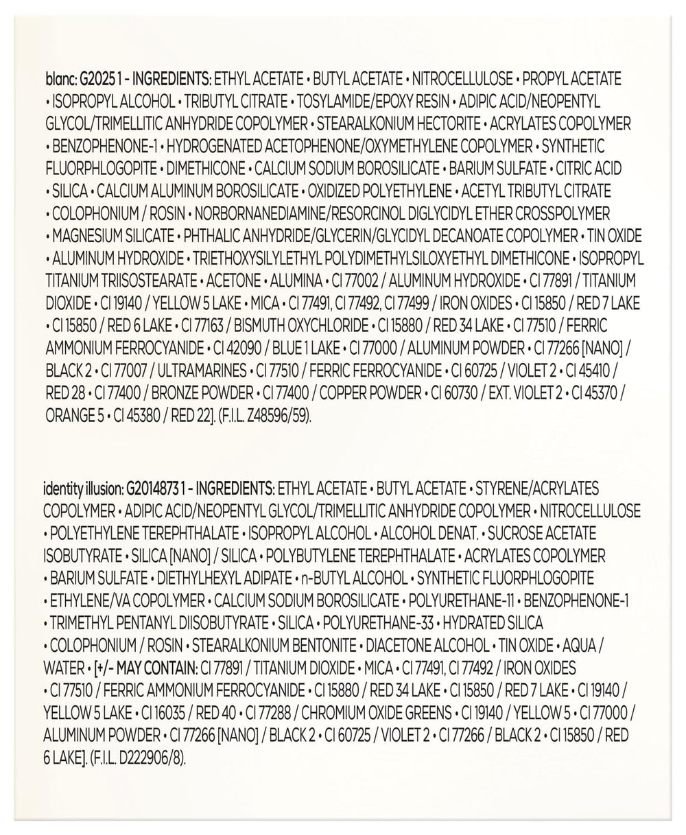 Set Essie Nail Art Studio, ojă Mermaid Vibes nr. 1 Blanc, ojă Special Effects nr. 7 Identity Illusion