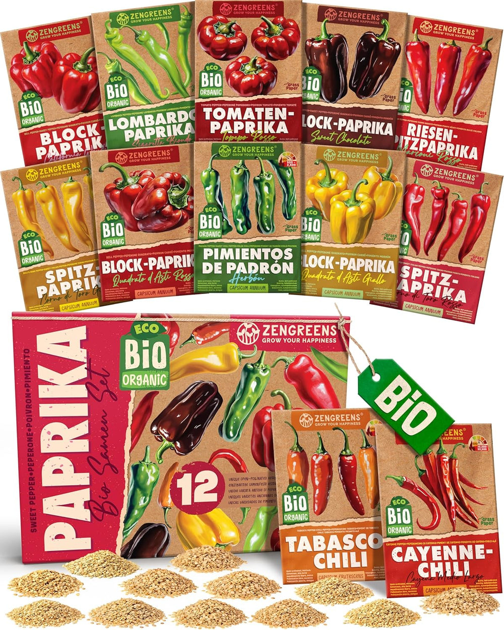 Semințe de roșii organice într-un set de 10 - 10 semințe de roșii pentru cultivare ușoară în grădină, balcon sau strat înălțat - semințe de plante - răsaduri