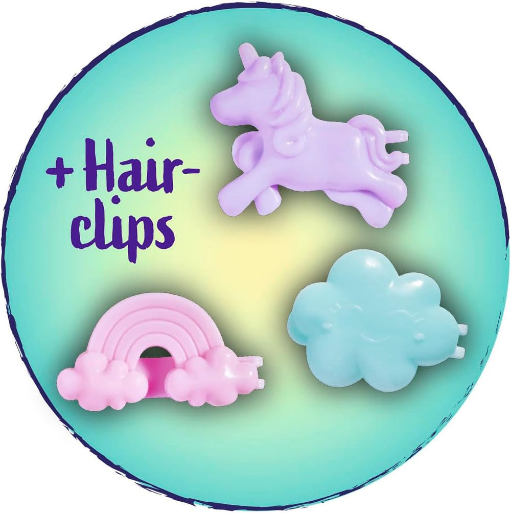 Simba Evi Love Mermaid Pearl, păpușă sirenă cu agrafe de păr și o perlă secretă ce poate fi folosită cu un inel, 12 cm, vârste 3+