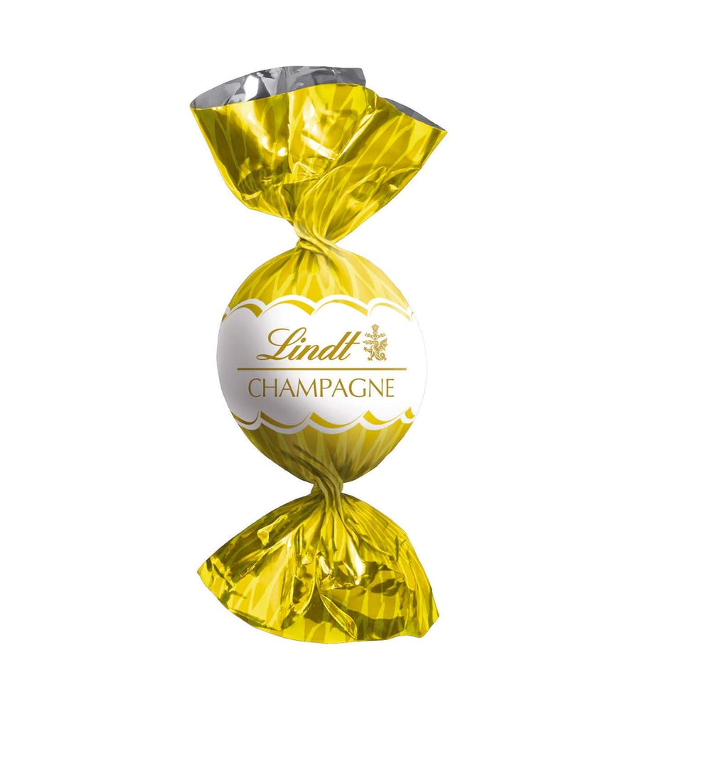 Bile de ciocolată Lindt Marc de Champagne | 700 g | Aprox. 56 de bomboane de ciocolată cu lapte cu umplutură rafinată, conține alcool | Pachet vrac | Cadou de ciocolată | Cadou de ciocolată