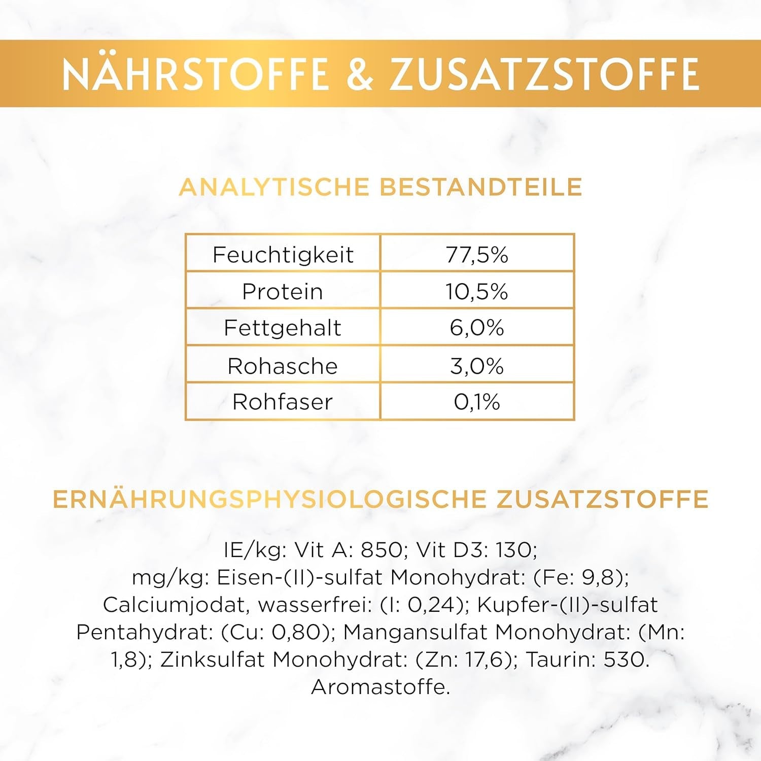 Gourmet Gold Feine Pastete Katzenfutter nass, mit Huhn, 12er Pack (12 x 85g)