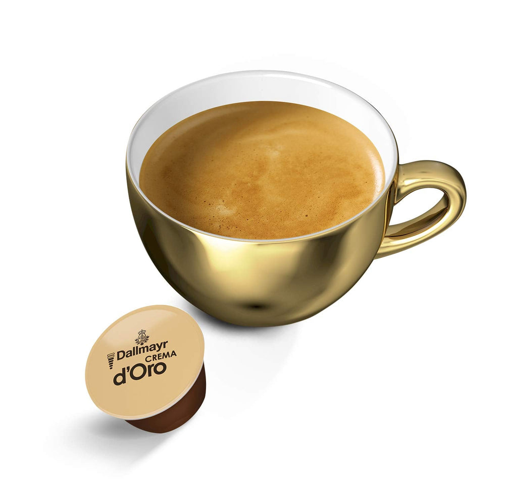 NESCAFÉ Dolce Gusto Dallmayr Crema d´Oro, XXL-Vorratsbox, 90 Kaffeekapseln, 3er Pack (3 x 30 Kapseln) & Espresso, XXL-Vorratsbox, 90 Kaffeekapseln, Aromaversiegelte Kapseln, 3er Pack (3 x 30 Kapseln)