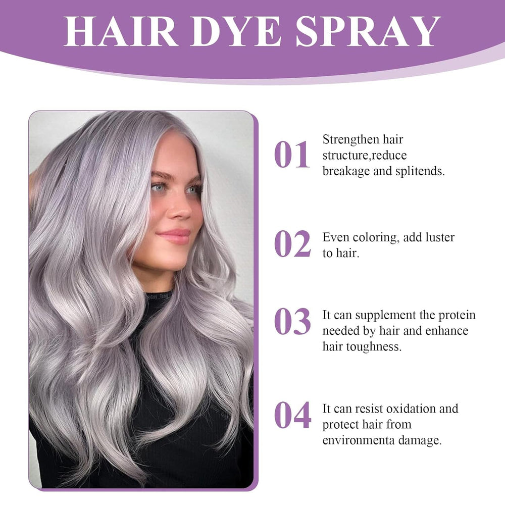 Grey Hair Dye Natural Essence Extract Silver Hair Dye Pieces Silver 2PCS Grey Natural Hair Dye Cream Hair Dye Grey for Unique and Personalised Experiences Vopsea pentru par Naty Shop