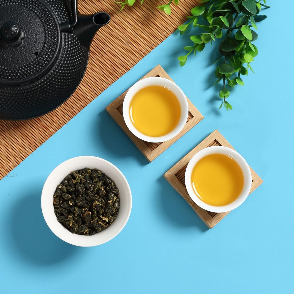 GOARTEA Taiwan Dong Ding Ceai verde Oolong 250 g / 8,8 oz Ceai verde Oolong Tung Ting de calitate superioară Ceai Dongding Oolong Ceai Oolong de munte