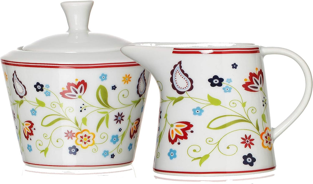 Ritzenhoff & Breker Kaffeeservice Doppio Shanti, 18-Teilig Seturi vesela masa Naty Shop Zuckerdose Und Giesser