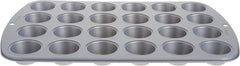 Wilton 24 Er Mini-Muffinbackform, Antihaftbeschichtet, Silber Matrite si tavi pentru copt Naty Shop