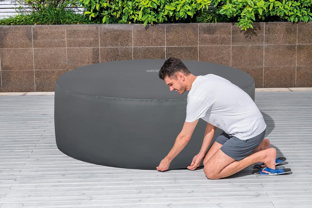 Bestway LAY-Z-SPA Xtras EnergySense Plus husă termică completă Ø 236 x 71 cm, rotundă