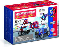 Amazing Police & Rescue Set, Rot, Blau