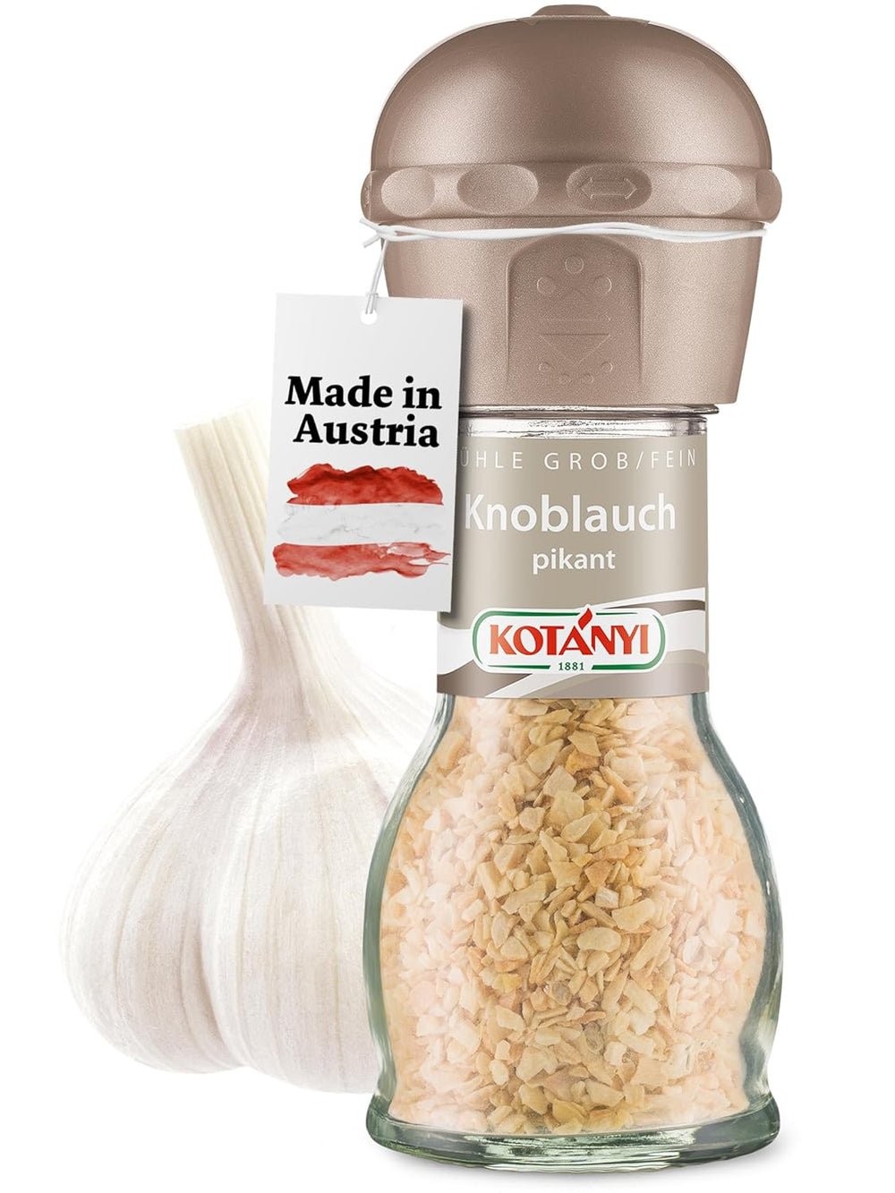 Kotanyi Knoblauch Mühle, pikant (1 x 48 g)