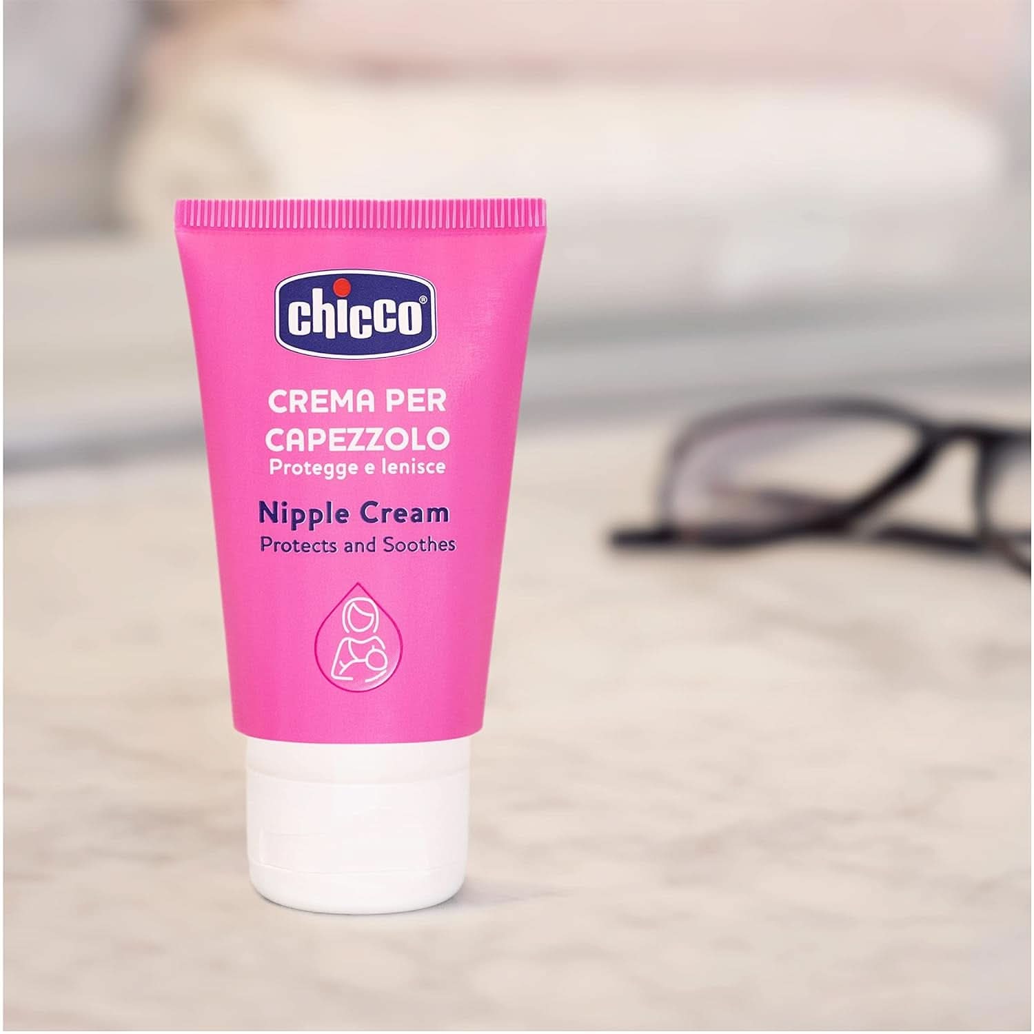 Chicco Brustwarzencreme, Bereitet Die Brustwarze Auf Das Stillen Vor, Nährend, Parfümfrei Und Sicher Für Kinder, Hinterlässt Keine Flecken Auf Dem Gewebe Accesorii Hrana si Alaptare Bebe Naty Shop