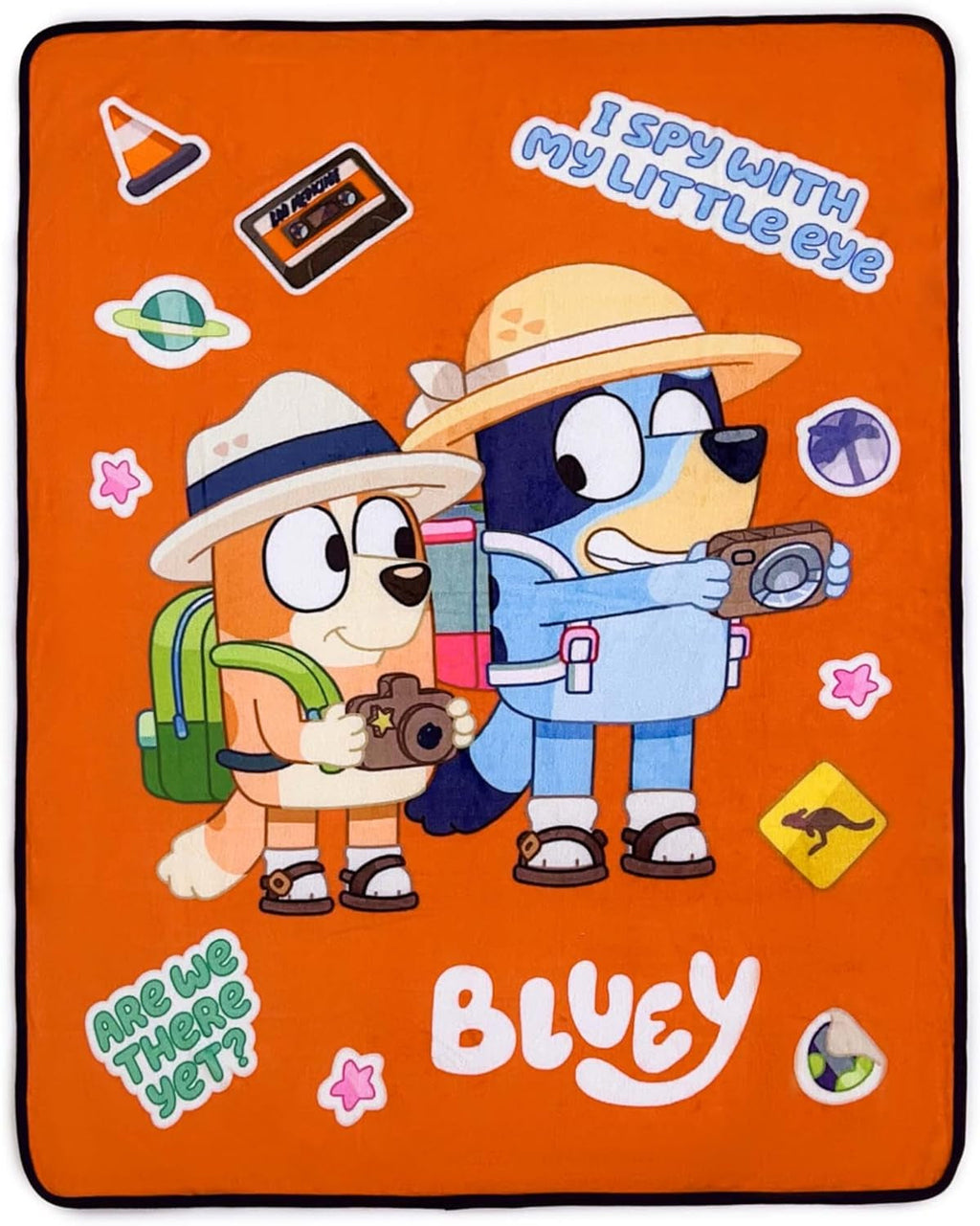 Pătură Northwest Bluey Silk Touch, 116.8 X 152.4 Cm, Roadtrip Paturi si Cuverturi Northwest