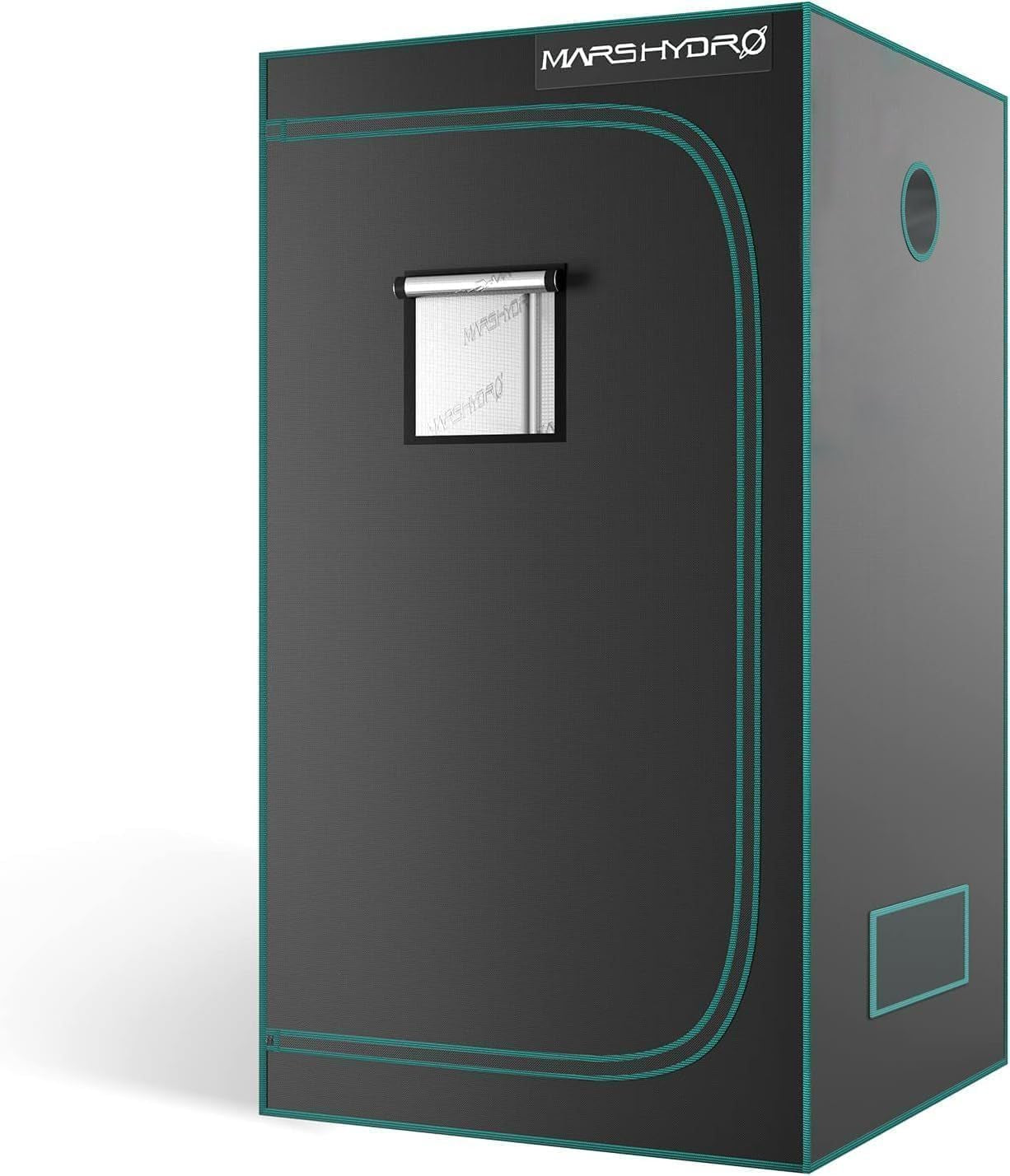 Cort de creștere MARS HYDRO 60x60x140cm, Cort de creștere pentru interior, Corturi de creștere din Mylar reflectorizante pentru hidroponie, Tavă inferioară detașabilă, pentru spațiu de creștere a plantelor