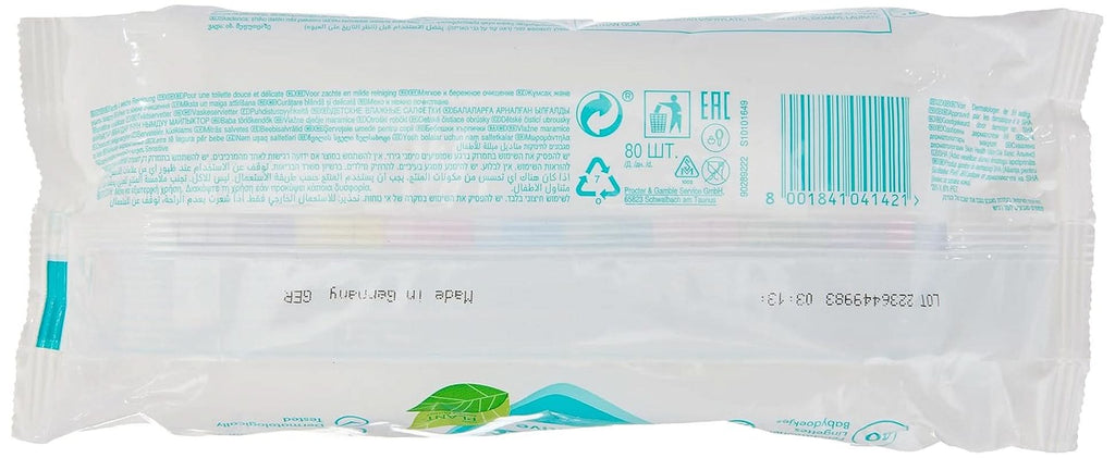 Șervețele umede Pampers Sensitive, 80 servetele Servetele Umede Bebelusi Naty Shop