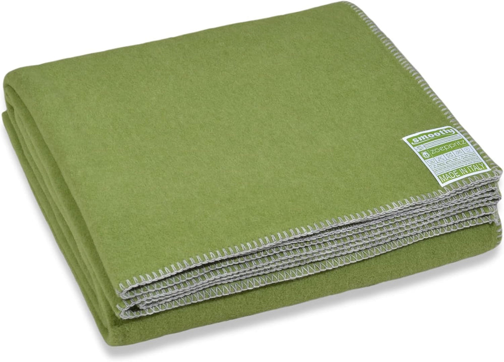 Zoeppritz din 1828 Pătură din fleece Smoothy - Pătură confortabilă pufoasă din fleece polar - Vegan - 140X190Cm - 010 Off-White, 010 Offwhite Paturi si Cuverturi Zoeppritz Since 1828 Salutări 140X190Cm