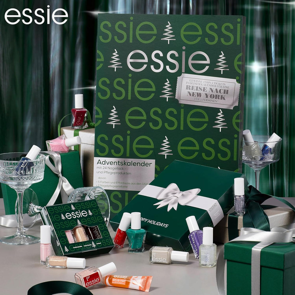 Set Essie Nail Art de Crăciun 2025 pentru look-uri festive