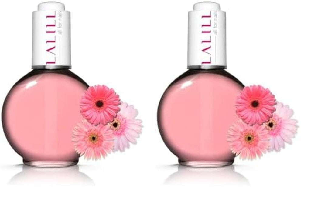 LALILL Nail Cuticle Oil 75Ml - Himbeere Nagelpflegeöl - Nagelöl Pflege Für Nägel Nagelhaut - SPA Maniküre Naildesign Hände - Vegan - Mit Pipette