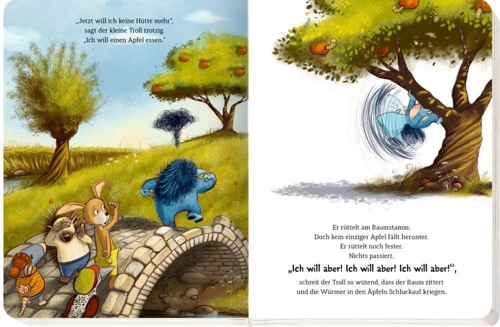 Der Grolltroll (Pappbilderbuch): by aprilkind