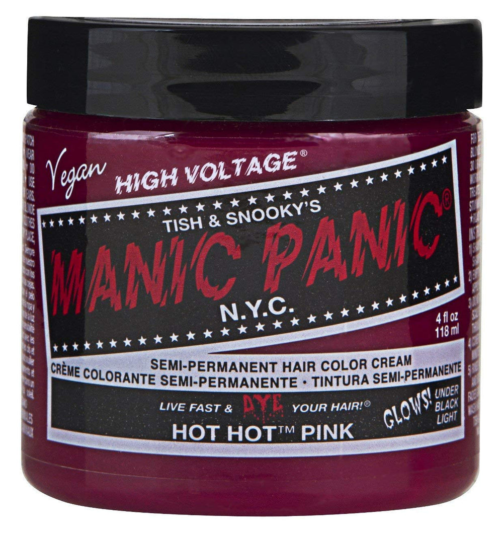 Manic Panic Electric Lizard Classic Cream, vegan, fără cruzime, vopsea de păr verde semipermanentă 118ml
