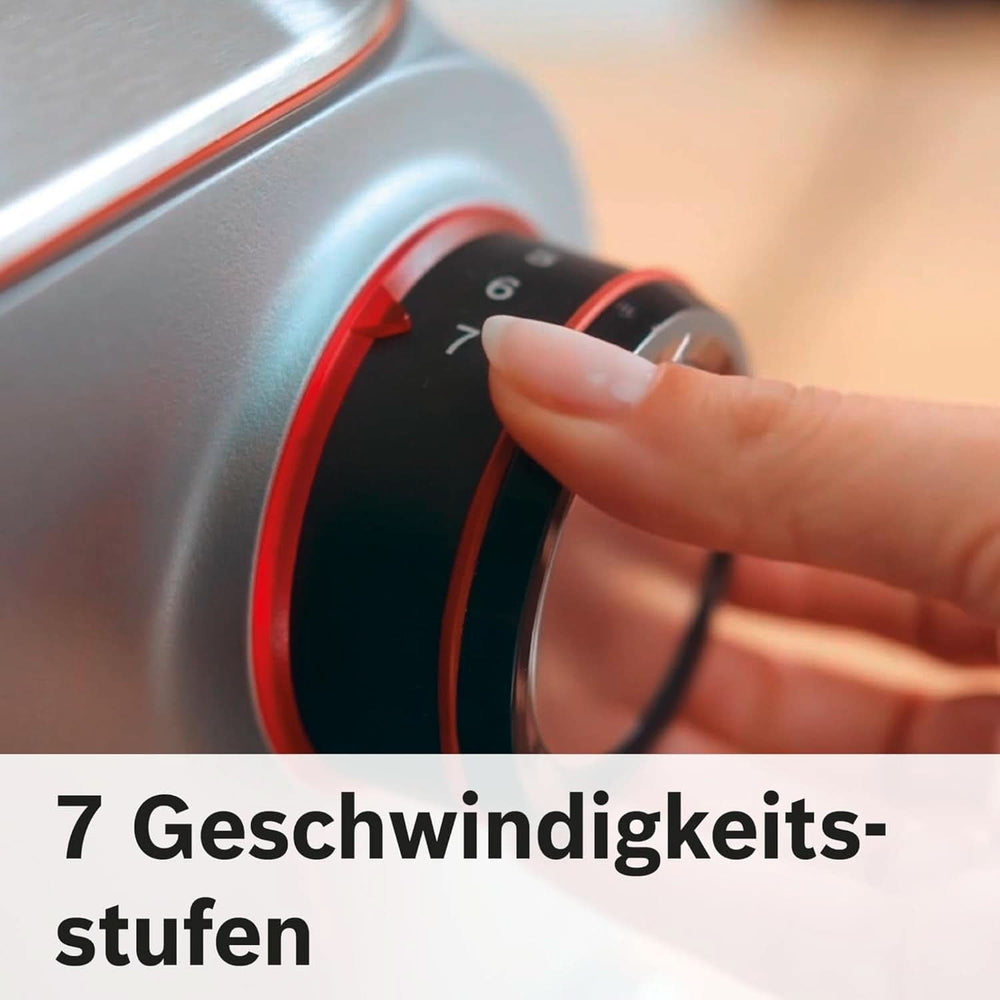 Robot de bucătărie Bosch Seria 8 MUM9AX5S00, bol din oțel inoxidabil 5,5 L, 1600W Mama si Copilul Naty Shop