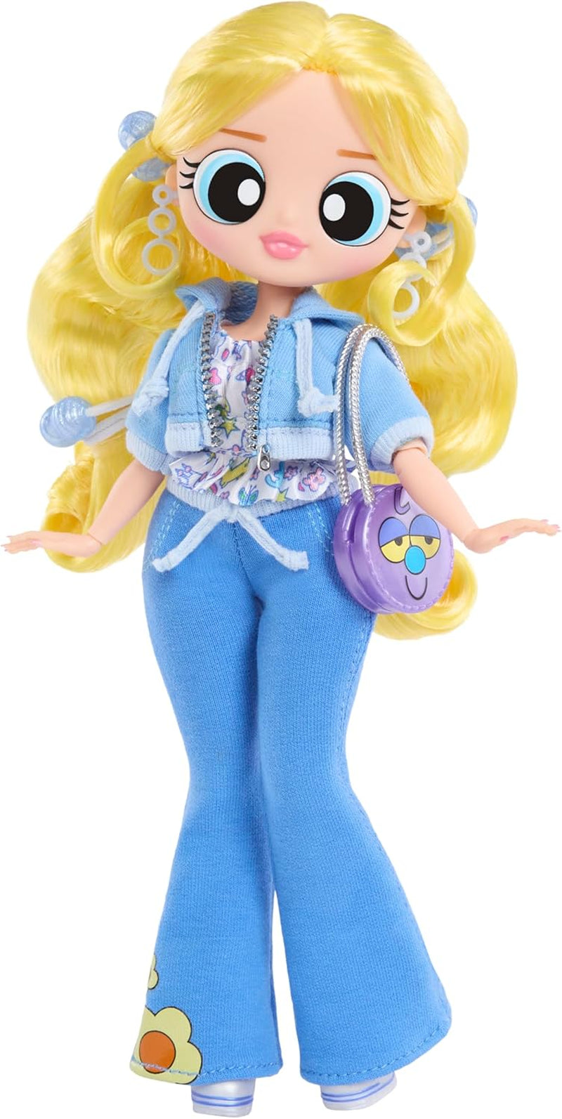 L.O.L. Surprise! OMG The Powerpuff Girls Puppe - Bubbles - Enthält 1 Modepuppe, Inklusive Outfit und Accessoires, 3 zum Sammeln