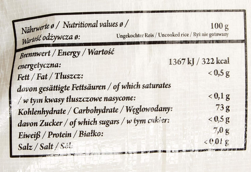 Orez parfumat/orez iasomie, bob lung, calitate AAA, 1 pachet (1 x 18 kg)