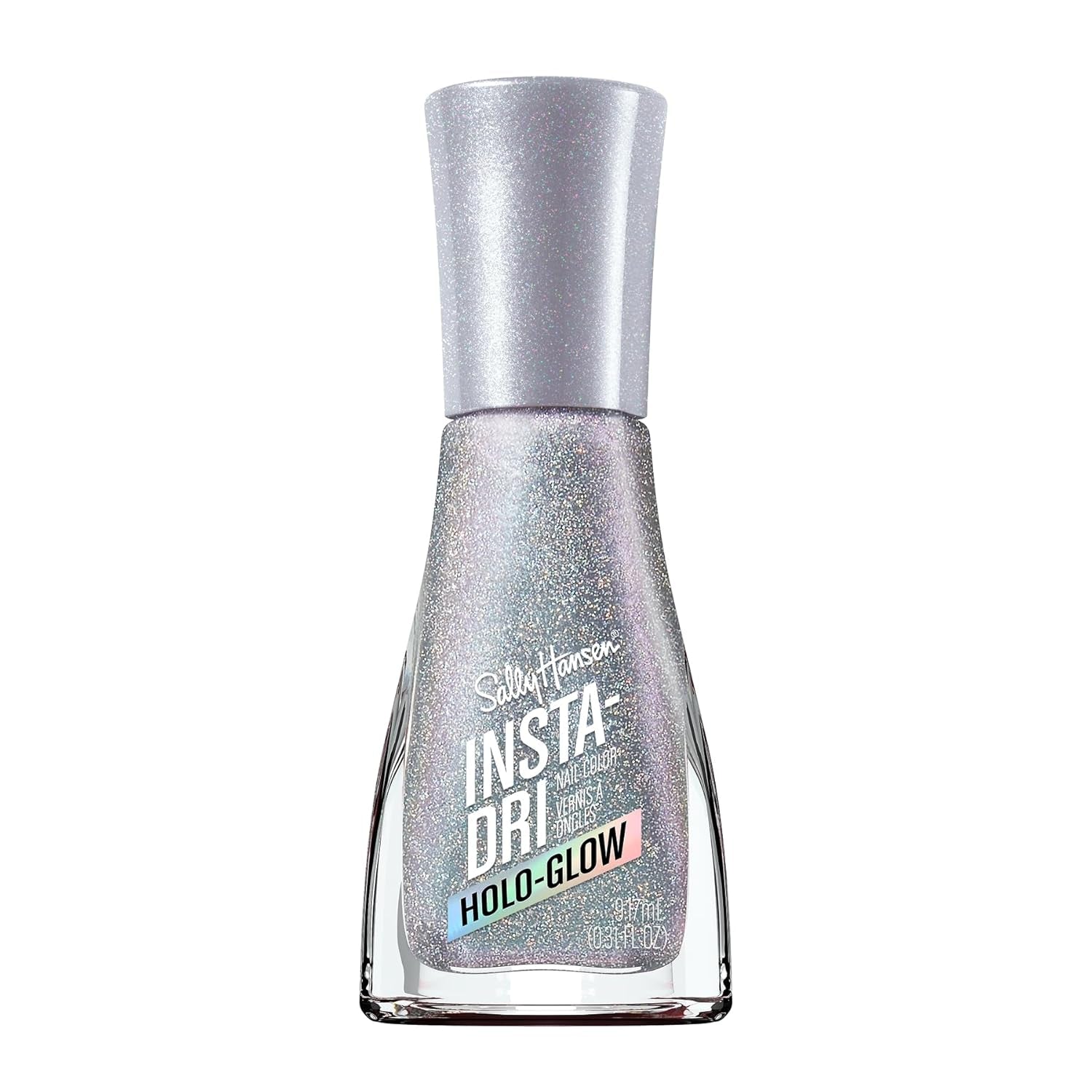 Insta-Dri Holo-Glow, Oja Euphoric, ușor de utilizat, de lungă durată, culori frumoase, ușor de aplicat pe unghii, nu se ciobește, 19 ml