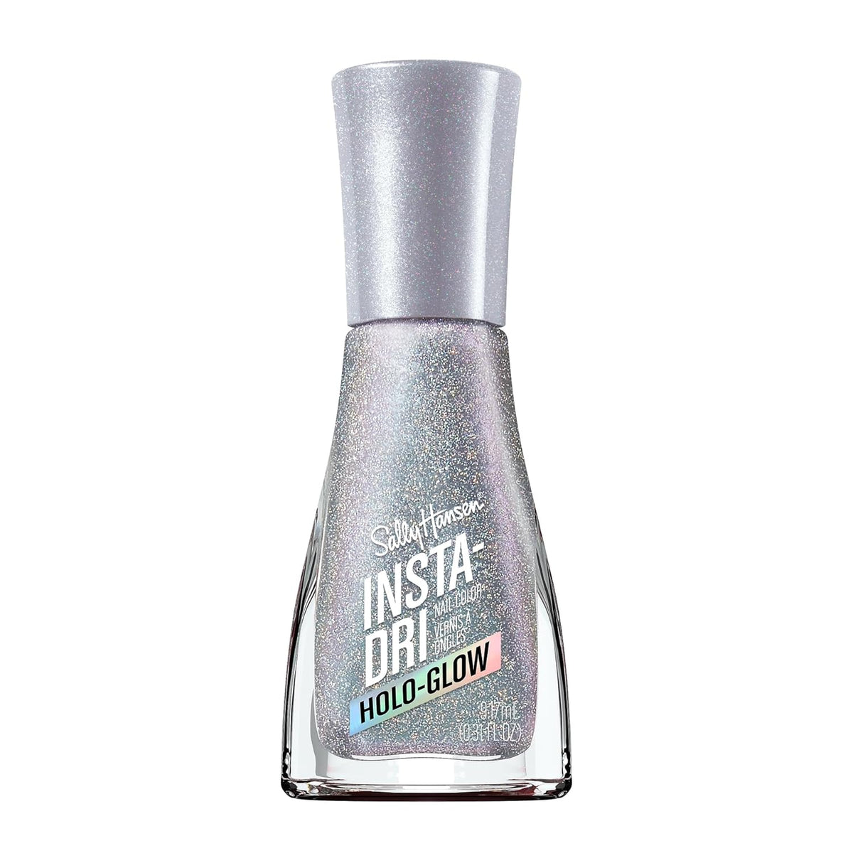 Insta-Dri Holo-Glow, Oja Euphoric, ușor de utilizat, de lungă durată, culori frumoase, ușor de aplicat pe unghii, nu se ciobește, 19 ml