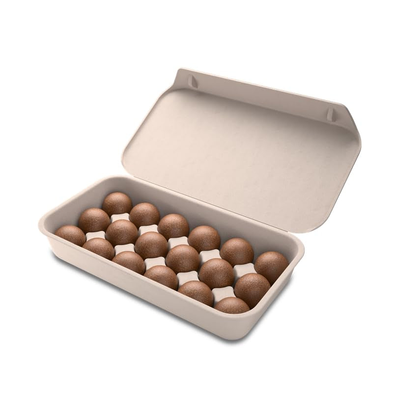 CoffeeB Kaffee Espresso Forte - Coffee Balls für CoffeeB Kaffeemaschinen, Arabica Robusta Mischung - das Kapselsystem ohne Kapsel (x18)