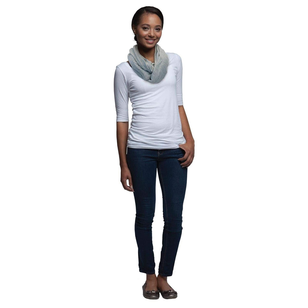 Chicco - Boppy Infinity eșarfă de îngrijire 17 Cm gri Accesorii Hrana si Alaptare Bebe Naty Shop