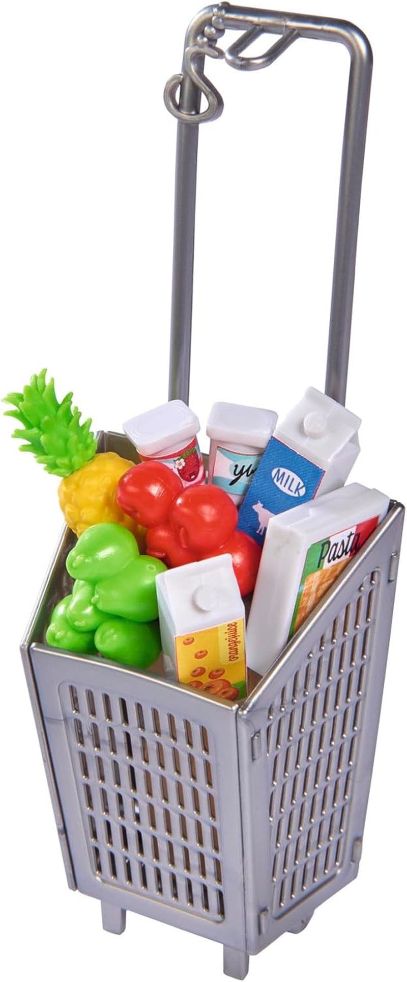 Simba 105733613 - Steffi Love Supermarket, Spielpuppe im Supermarkt mit Kasse, einkaufstasche und vielen Lebensmitteln, 29cm Puppe, ab 3 Jahren