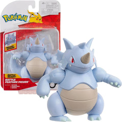 Pokémon PKW3418 - Battle Feature Figure - Rizeros, figură mobilă oficială, 11,5 cm Action figures Naty Shop Titlu implicit