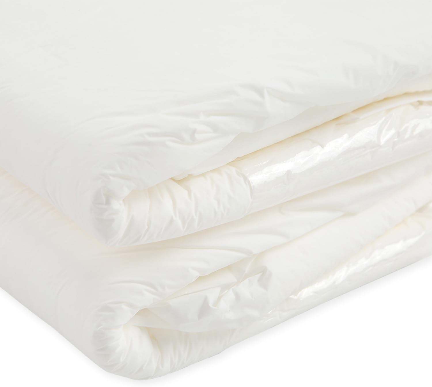 Scutece pentru adulți CutiePlusU, pachet de 10 chiloți de incontinență de unică folosință cu bucle pentru femei și bărbați, absorbție maximă peste noapte - Alb (Mărime medie 71-96 cm)