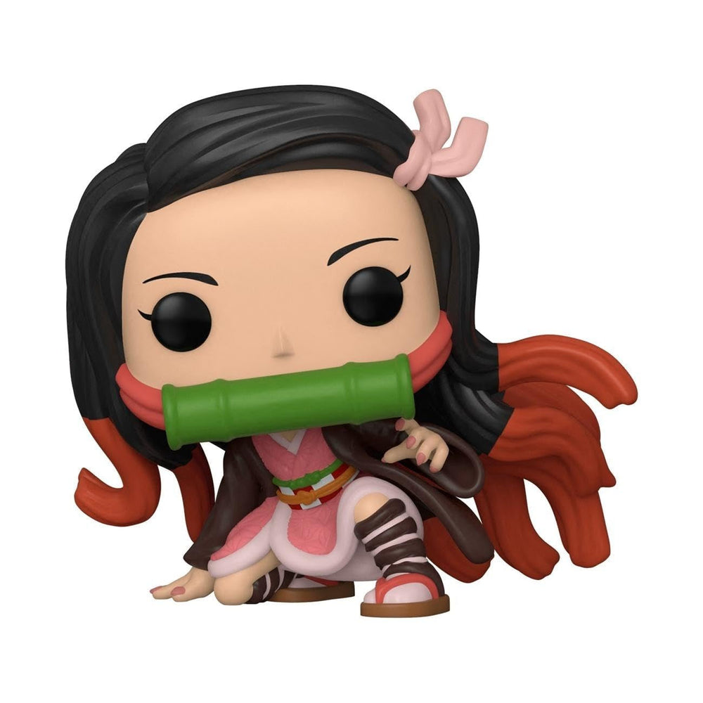 Funko Pop! Animation: Demon Slayer - Nezuko Kamado - Figură de colecție din vinil - Idee de cadou - Marfă oficială - Jucării pentru copii și adulți - Fanii Anime - Figură model pentru colecționari Action figures Naty Shop