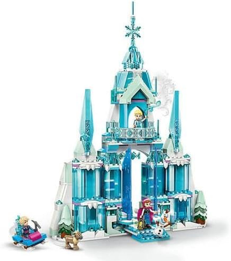 LEGO Ç€ Disney Frozen Palatul de iarnă al Elsei, set de construit și jucat pentru copii cu palat model și minifigurine ELSA și Anna, cadou pentru fete, băieți și fani ai filmului de la 6 ani 43244 Seturi de constructie Besuche den LEGO-Store