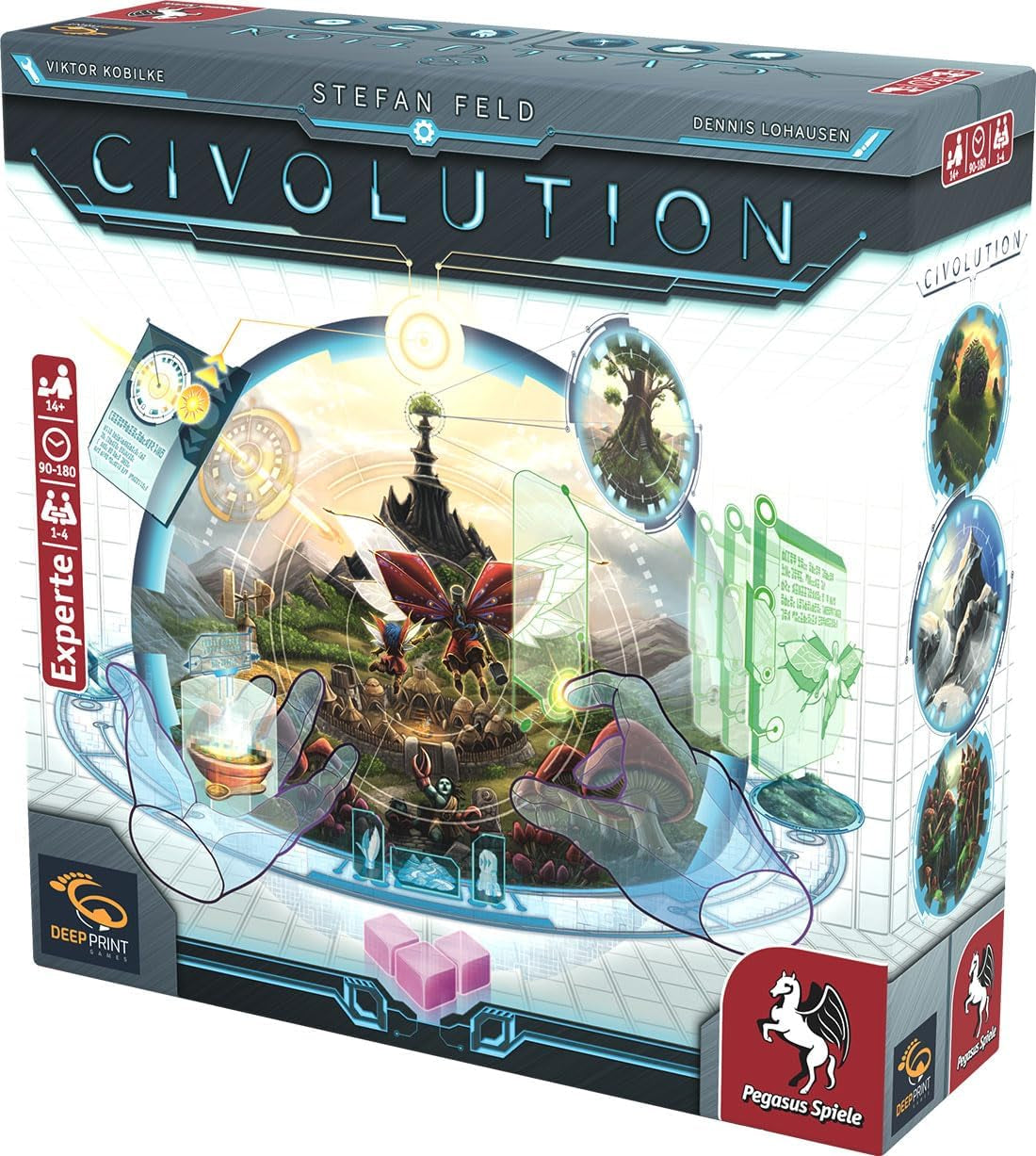 Pegasus Games 57822G Civolution (Jocuri cu imprimeu profund), multicolor