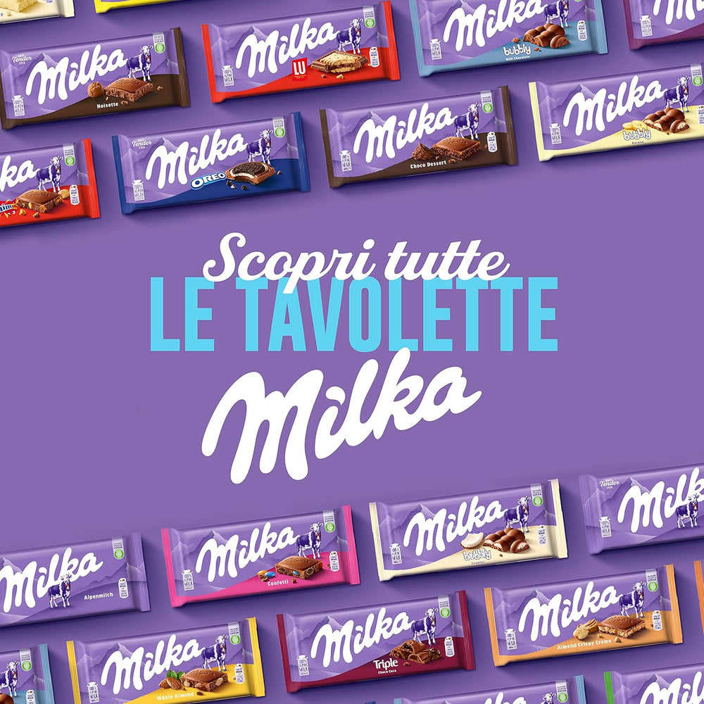 Ciocolata Milka | Baton de ciocolată Sandwich | Batoane de ciocolată Milka | 90 ml total