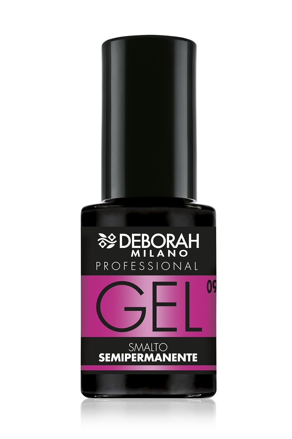 Oja semipermanentă Milano Professional, nr. 21 Burgundy, efect de volumizare, de lungă durată, pentru unghii intense și lucioase, 4,5 ml
