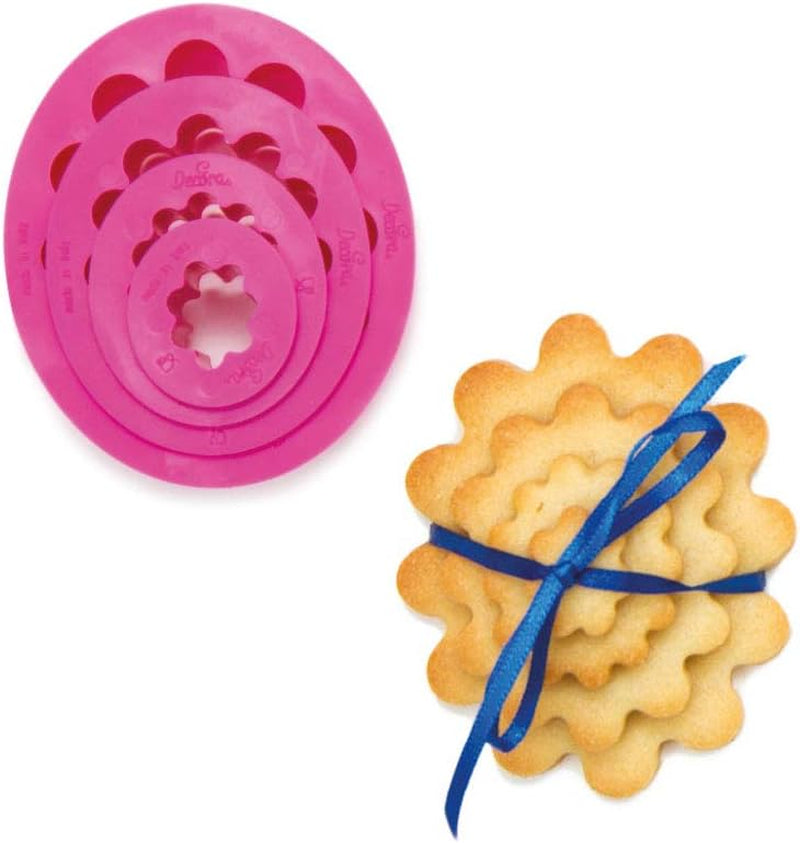 0255308 SET DE FORME DE FURSECURI OVALE, 4 PIESE 1,5-3,5-5,5-9 Î2,2 cm