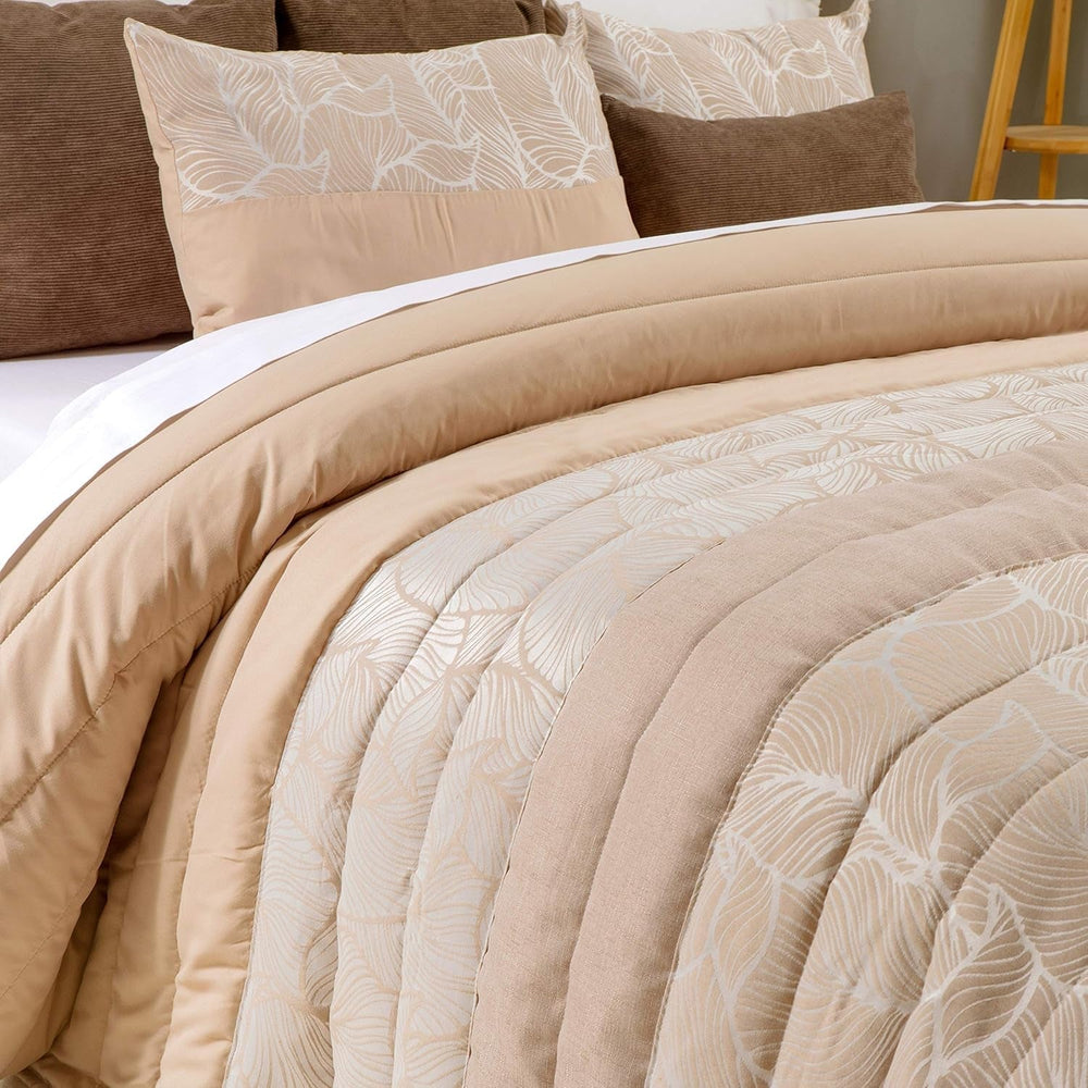 Sancarlos Spring 1 cuvertură, de culoare crem, pentru paturi cu lățimea de 105 cm Plapumi si pilote Naty Shop