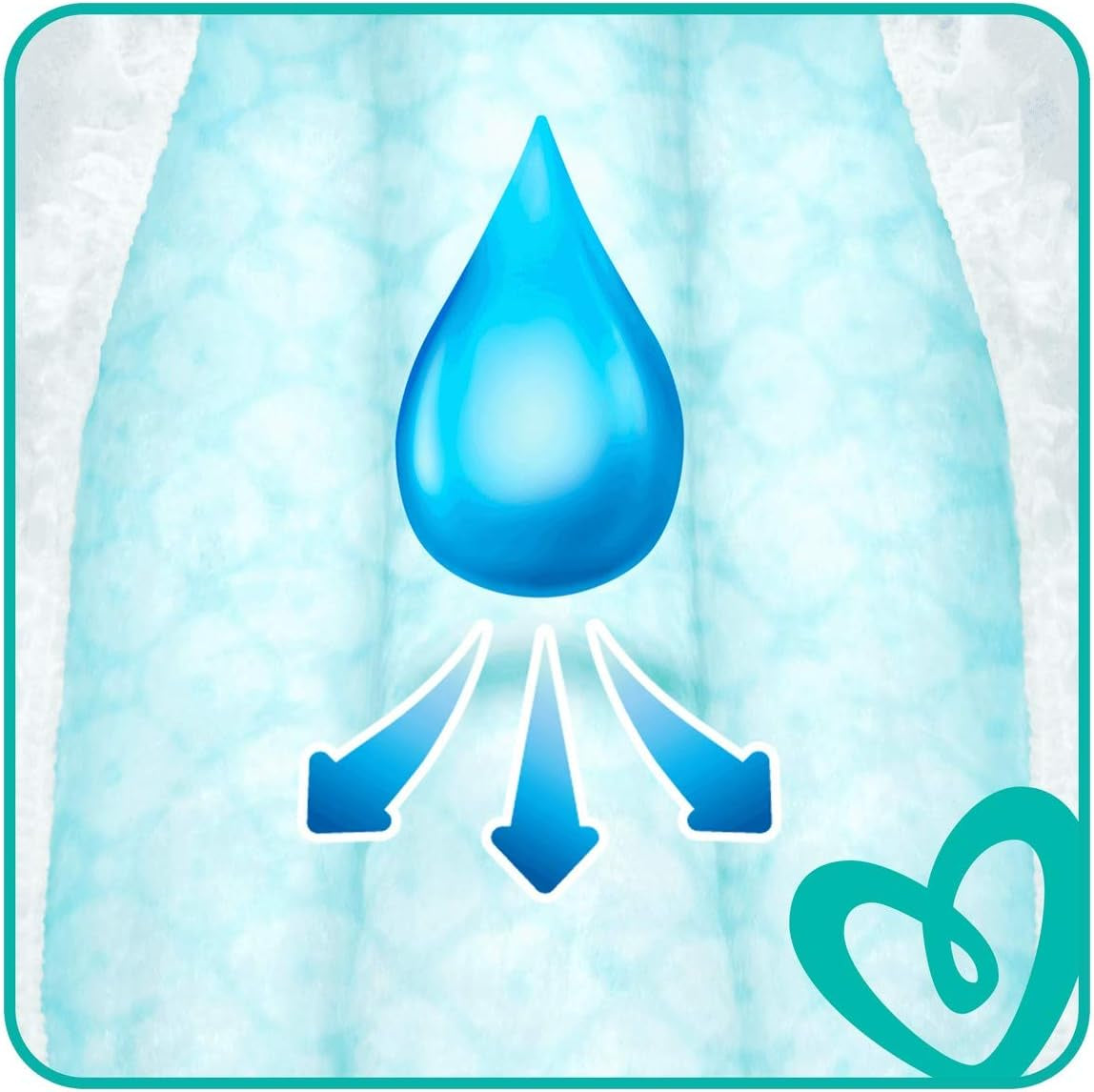 Scutece Pampers 81657566 Baby-Dry Pants, albe