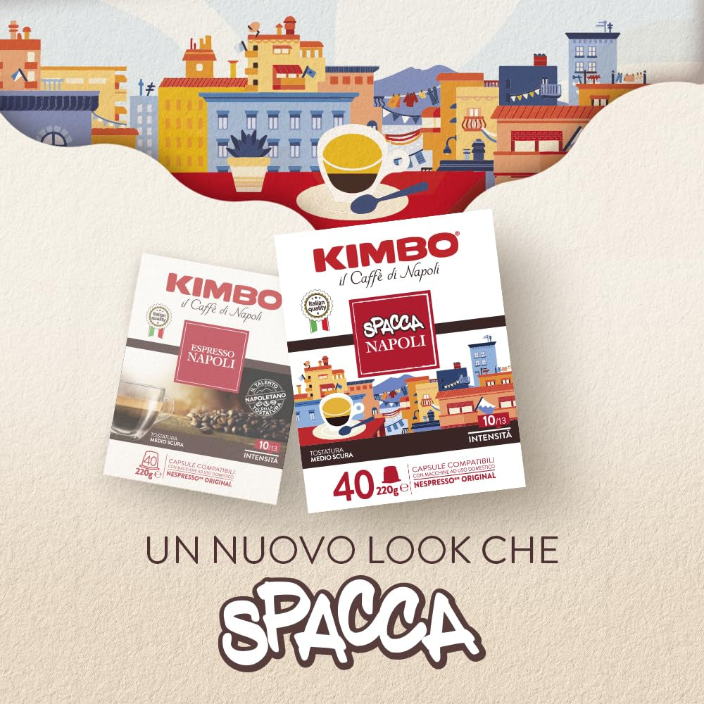 Napoli Kaffeekapseln, kompatibel mit Nespresso, 10 Packungen mit 10 Kapseln (insgesamt 100 Kapseln)