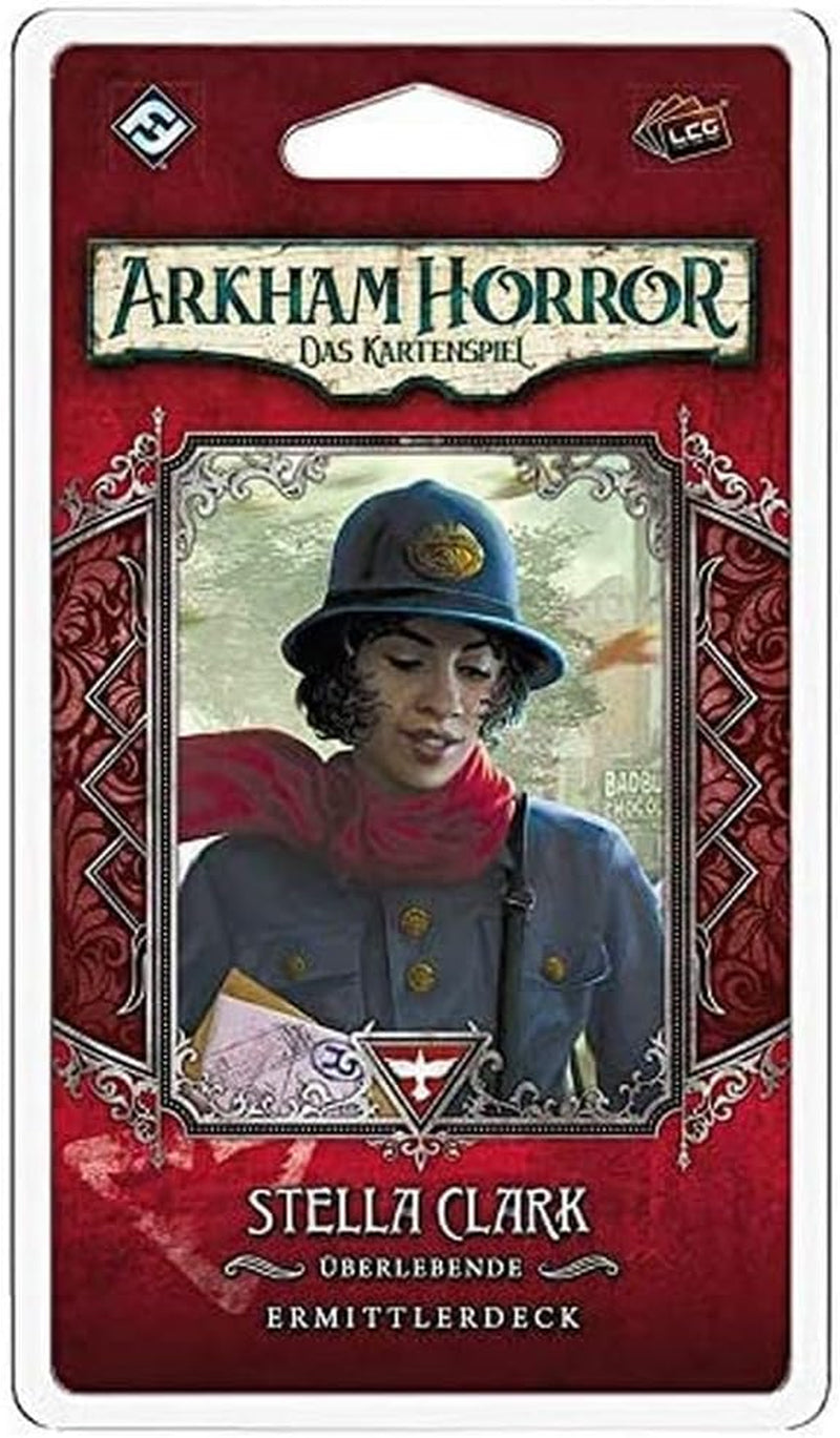 Fantasy Flight Games, Arkham Horror: LCG, Joc de bază, Joc pentru experți, Joc de cărți, 1-4 jucători, Vârste 14+, 45+ minute, Germană, Multicolor, Colorat