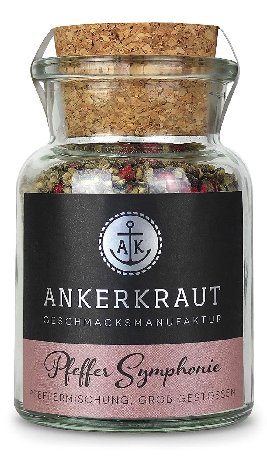 Ankerkraut Symphonie, amestec de piper pentru condimentarea cu aromă și gust, 140 grame Condimente Naty Shop Macinate 70 grame
