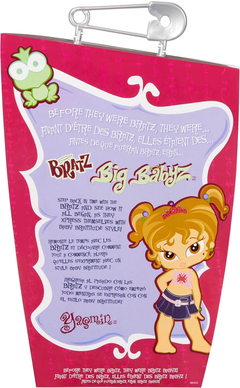 Bratz Big Babyz Yasmin – 34 cm große Sammlerpuppe, Inklusive Haustier, Accessoires und Echter Mode