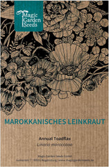 Lină marocană (Linaria maroccana) aprox. 2000 de semințe ale florii anuale de vară, floare tăiată cu înflorire îndelungată
