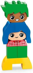LEGO DUPLO Big Feelings, joc de stivuire pentru construcții cu 23 de cărămizi colorate și 4 figurine, jucărie pentru abilități motorii pentru a promova dezvoltarea socială și emoțională a copiilor mici de la 18 luni 10415 Seturi de constructie Besuche den LEGO-Store