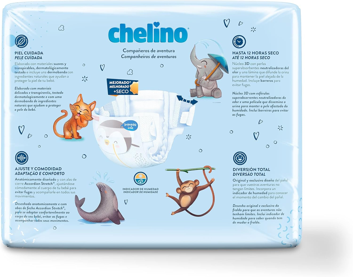 Scutece Indas Fashion & Love, Junior T 5 pentru 13-18 kg, (30 bucăți)