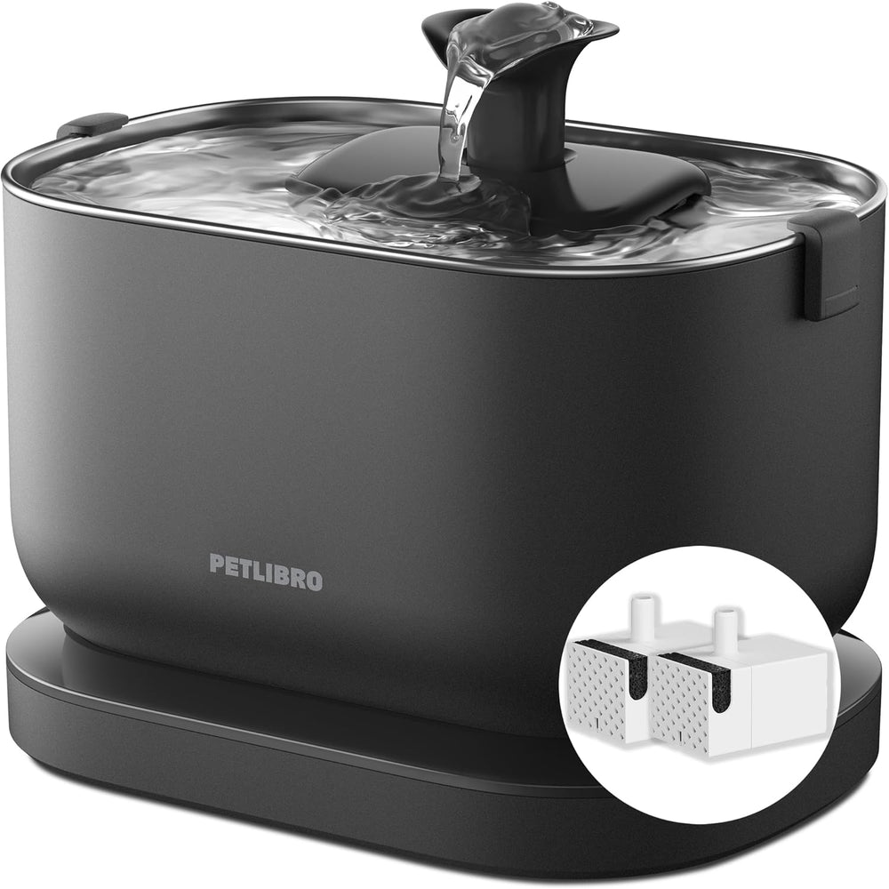 PETLIBRO Filter Katzenbrunnen 8er Pack für Dockstream Trinkbrunnen für Katze PLWF005, PLWF115, PLWF105, PLWF305, 4-Monats-Set PETLIBRO Trinkbrunnen Filter Ersatzfilter für Katzentrinkbrunnen